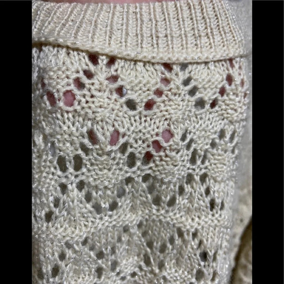 NWOT American Eagle Outfitters Open Knit Long Line Sweater - Picture 4 of 8